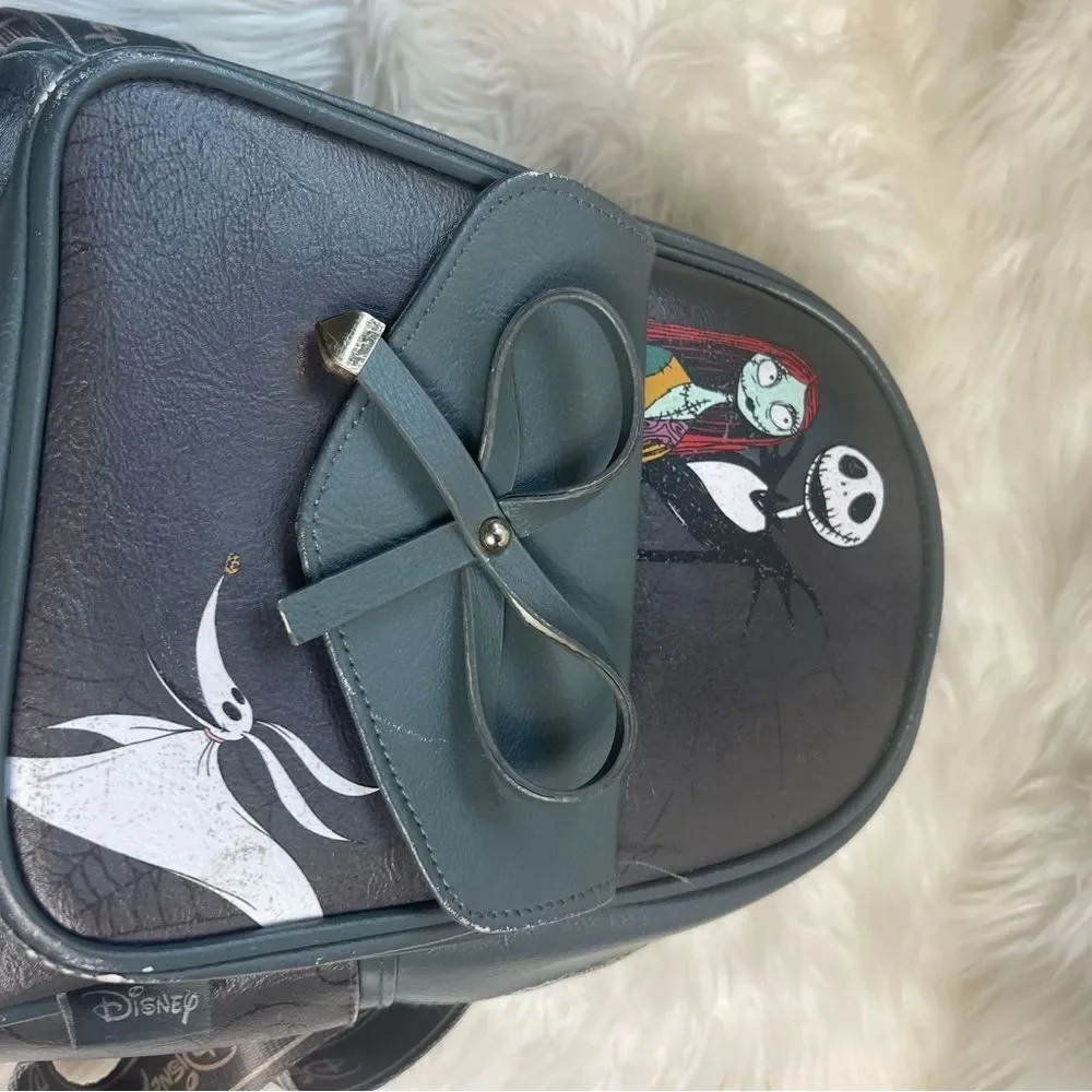 Disney The Nightmare Before Christmas Synthetic GrayMini Backpack —